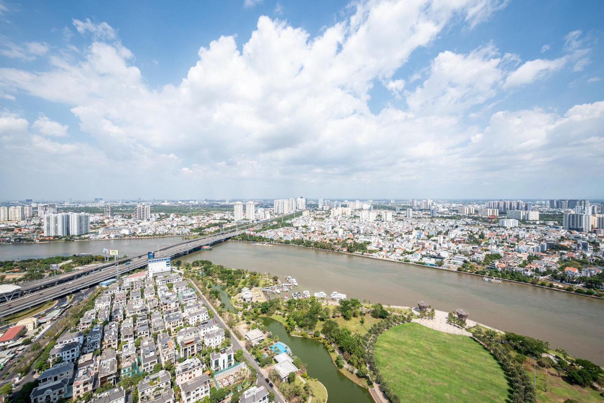 Vinhomes Central Park - Phan Dang Residences Ho-Chi-Minh-Stadt Exterior foto